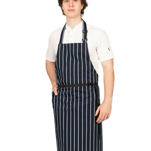 Classic Woven Stripe Apron Thumbnail